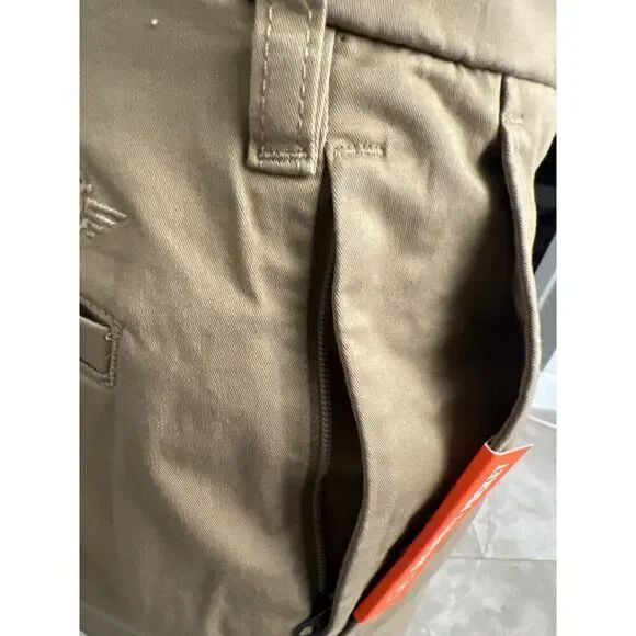 Dockers Supreme Flex Men Khaki Shorts Size 34 - Picture 6 of 9